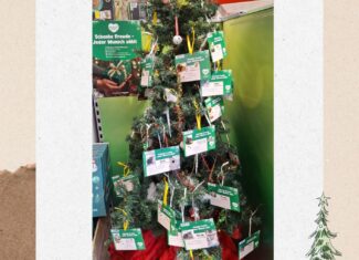 Der Wunschbaum im Fressnapf Biberach erstrahlt wieder!