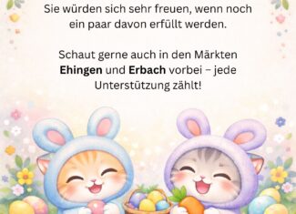 Osteraktion in den Fressnapfmärkten Warthausen, Ehingen und Erbach